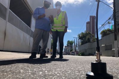 notícia: Ação da Cosanpa busca identificar vazamentos em 20 bairros de Belém