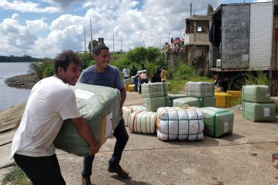 notícia: Polícia Civil apreende mais de 5t de mercadoria contrabandeada em Bragança