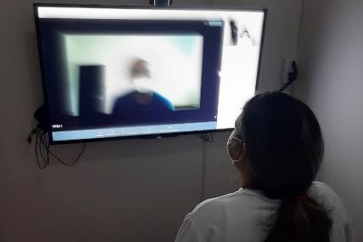 notícia: Projeto 'Vídeo-visita' beneficia internos do Complexo Penitenciário de Marituba