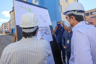 notícia: Projeto de macrodrenagem do Tucunduba avança com construção de unidades habitacionais