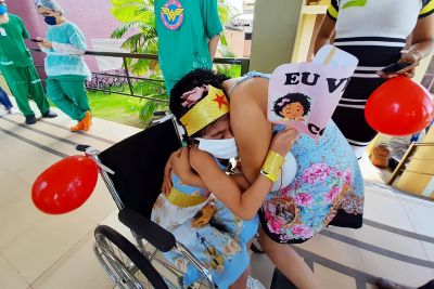 notícia: Mais de 100 pacientes se recuperaram da Covid-19 no Hospital Regional do Baixo Amazonas