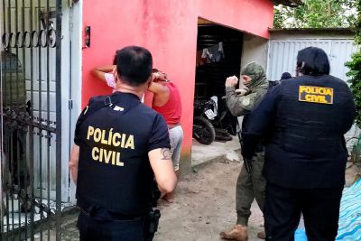 notícia: Polícia Civil prende cinco pessoas durante operação em Mosqueiro 