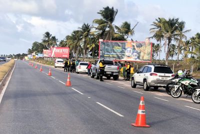 notícia: Agentes do Detran alertam para cuidados no trajeto rumo às praias