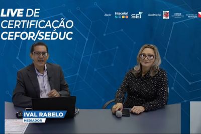 notícia: Seduc certifica 1.100 profissionais da educação básica no Estado