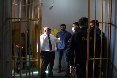 notícia: Centros de recuperação de Bragança e Capanema recebem visita técnica