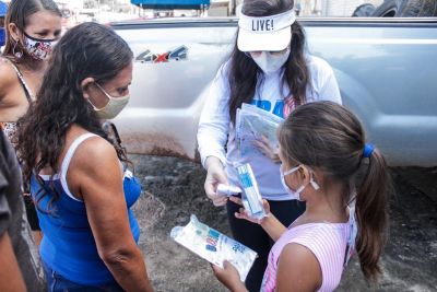 notícia: Ação Verão da ParáPaz alerta famílias sobre abuso sexual infantil