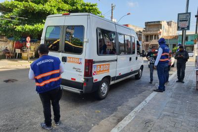 notícia: Arcon-Pa fiscaliza transporte clandestino no entorno do Terminal Rodoviário de Belém