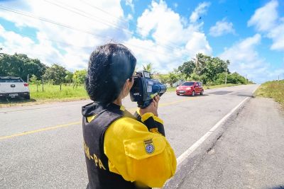 notícia: Detran adota o uso de radares portáteis na estrada de Mosqueiro