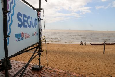 notícia: Segup cumpre determinações estabelecidas por prefeituras em balneários do Pará