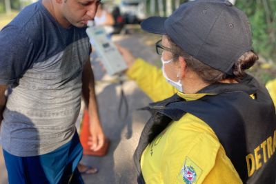 notícia: Detran registra 1.651 autuações no último fim de semana de julho