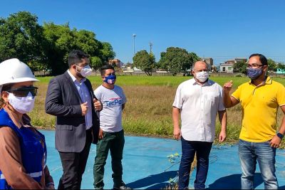 notícia: SEAC realiza visita técnica ao terreno da Usina da Paz da Terra Firme