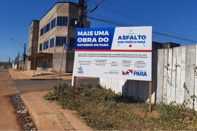 notícia: Governo do Estado garante pavimentação em Marabá pelo programa 'Asfalto por Todo o Pará'