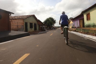 notícia: Governo investe em revitalizações de vicinais e construção de ponte no nordeste paraense 