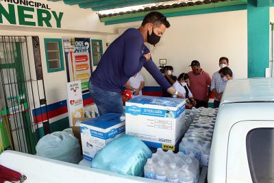 notícia: Sespa entrega EPIs e reforça segurança de servidores da saúde pública no Xingu 