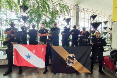 notícia: Agentes penitenciários do Pará apoiam missão operacional em Roraima