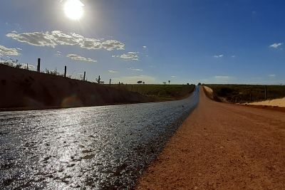 notícia: Vicinal Carne de Sol, na região sudeste, é preparada para receber pavimentação