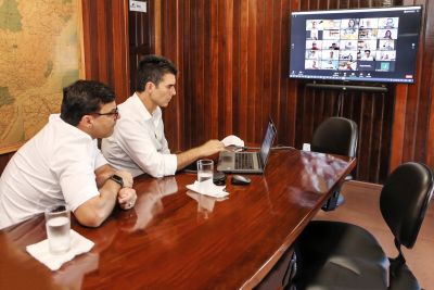notícia: Governo do Pará reforça ações em defesa da Amazônia durante reunião com governadores e empresários