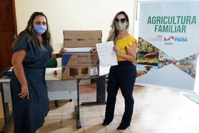 notícia: Sedap entrega equipamentos de informática para fortalecer agricultura familiar