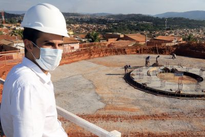 notícia: Obras da Usina da Paz em Parauapebas avançam para a segunda etapa