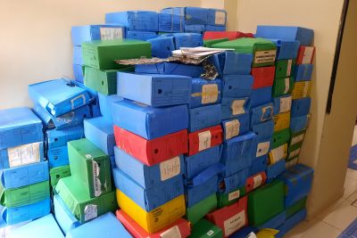 notícia: Escola de Governança do Pará organiza arquivo, pela primeira vez, em 20 anos