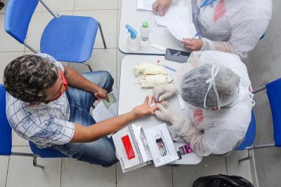 notícia: Ação proporciona serviços de cidadania e saúde a moradores de Limoeiro do Ajuru 