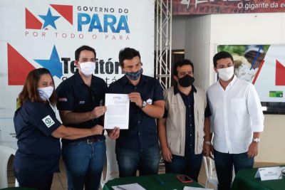 notícia: Adepará e Semas firmam cooperação em agenda do Territórios Sustentáveis