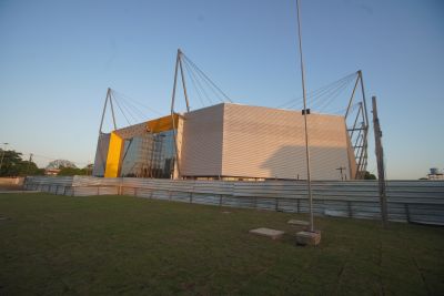 notícia: Terminal Hidroviário e Ginásio Poliesportivo de Santarém ficam prontos ainda em 2020