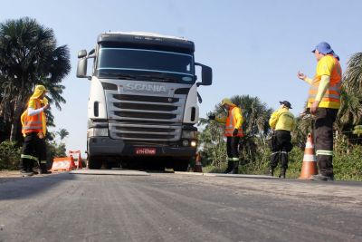notícia: Setran faz balanço de obras estratégicas nas regiões sul e sudeste do Pará