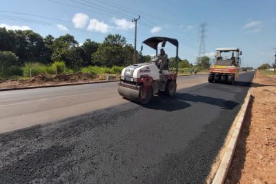 notícia: Obras nas PAs 481 e 483 mudam acesso ao Trevo do Peteca