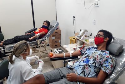 notícia: Hemopa de Capanema recebe a parceria do Rotaract Club para captar doadores de sangue