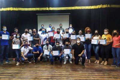 notícia: Seel conclui capacitação para desportistas em Breves, no Marajó