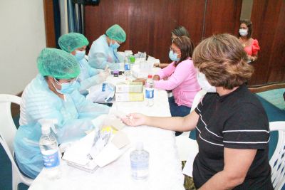 notícia: Sefa e Sespa fazem testes para Covid-19 em servidores