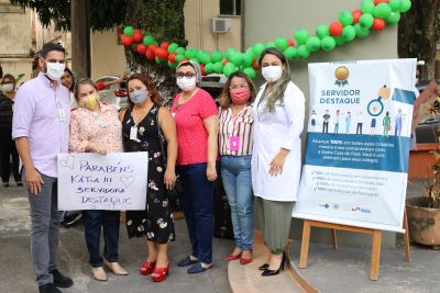 notícia: Santa Casa premia novos servidores pela dedicação e trabalho no hospital