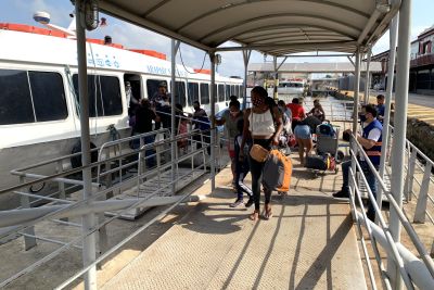 notícia: CPH orienta usuários no Terminal Hidroviário de Belém para festividades do Círio de Nazaré