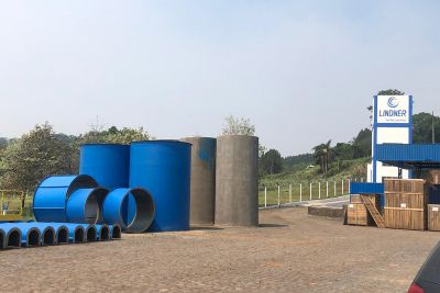 notícia: Começa a fabricação das estruturas da nova Estação de Tratamento de Água de Alenquer