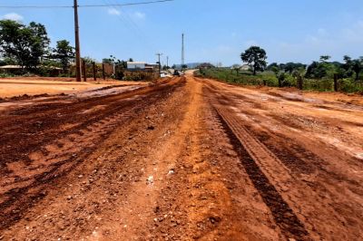 notícia: Setran executa obras de conservação e pavimentação no sudeste do Pará