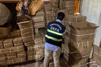 notícia: Operação em Belém combate o comércio de produtos falsificados