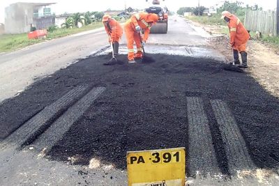 notícia: Setran garante manutenção em rodovias do Nordeste do Pará 
