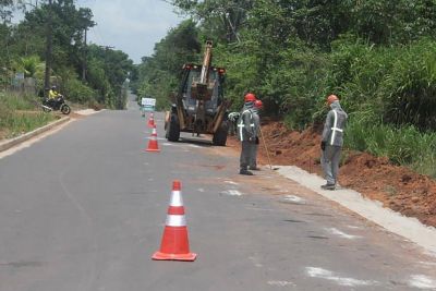 notícia: Obras de pavimentação em Benevides estão em fase de conclusão