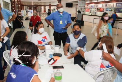 notícia: Governo oferece serviços de cidadania e saúde no Terminal Hidroviário de Belém