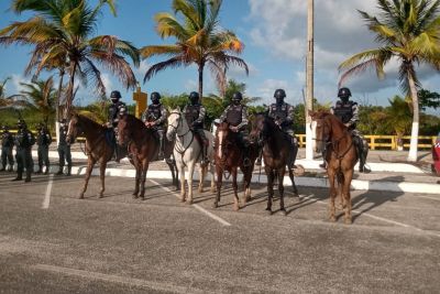 notícia: Polícia Militar reforça policiamento ostensivo nos balneários por causa do feriado prolongado