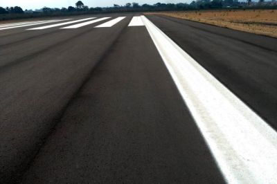 notícia: Setran conclui obras na pista do aeródromo de São Félix do Xingu