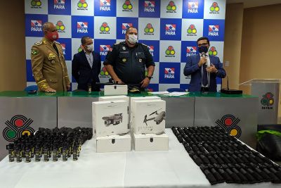 notícia: Detran recebe mais de mil equipamentos de segurança da Polícia Militar