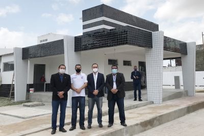 notícia: Nova Seccional da Sacramenta está com 95% das obras concluídas