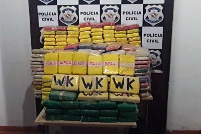 notícia: Polícia Civil apreende mais de 400Kg de cocaína e prende seis pessoas em Monte Alegre