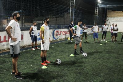 notícia: Seel finaliza curso para instrutores de futebol em Altamira