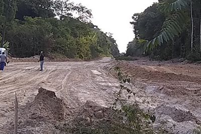 notícia: Obras da PA-159 levam infraestrutura de transporte para o Marajó