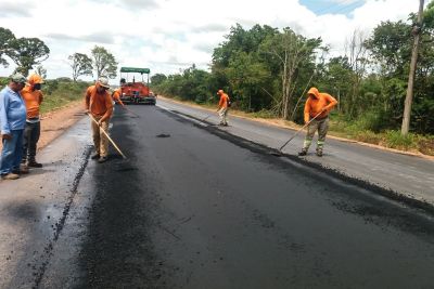 notícia: Governo conclui os últimos quilômetros da construção e pavimentação da PA-252