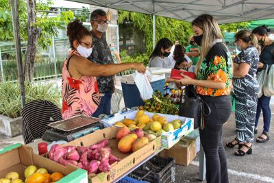 notícia: Feira oferece variedade de produtos para melhorar os hábitos alimentares