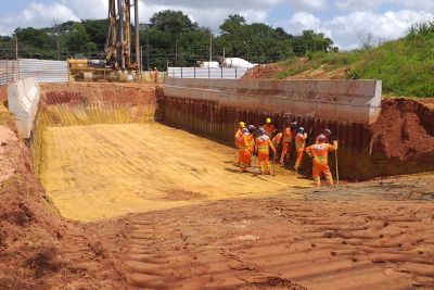 notícia: Obras da Nova BR avançam com a construção de viaduto, túneis e Terminal de Integração